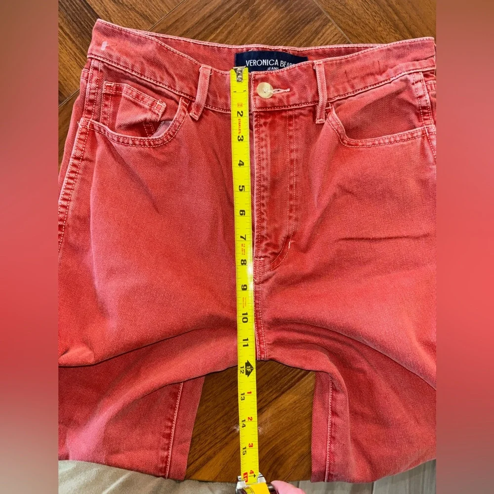 Veronica Beard Taylor Cropped Wide-Leg Jean 28 - Picture 11 of 13